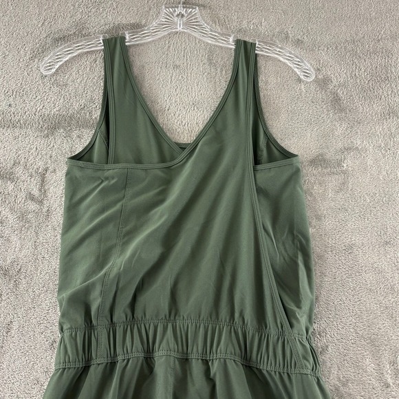 Patagonia Fleetwith Jumpsuit Womens XS Green Stretch‎ One Piece Romper Pockets - Picture 7 of 14